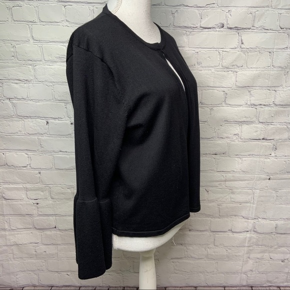 Cable & Gauge Black Cardigan XL - Picture 2 of 8